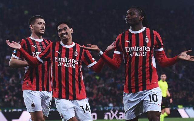 皇冠体育-【意甲】莱昂传射，迈尼昂伤退，米兰4-0客胜乌迪内斯